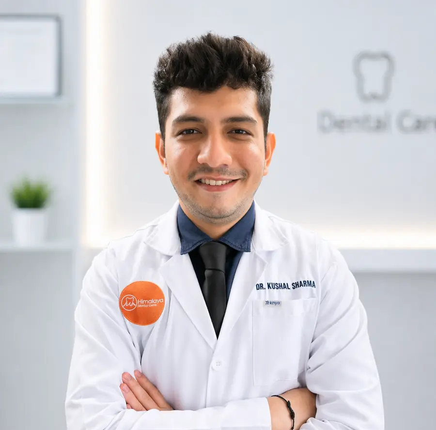 Dr. Kushal Sharma, BDS | Dental Implantologist — Himalaya Dental House